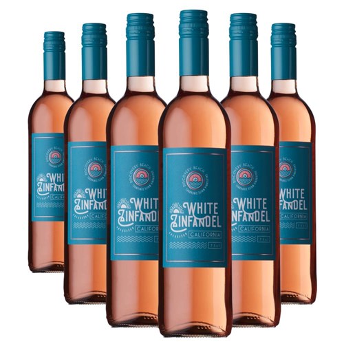Case of 6 Discovery Beach White Zinfandel Rose 75cl Rose Wine